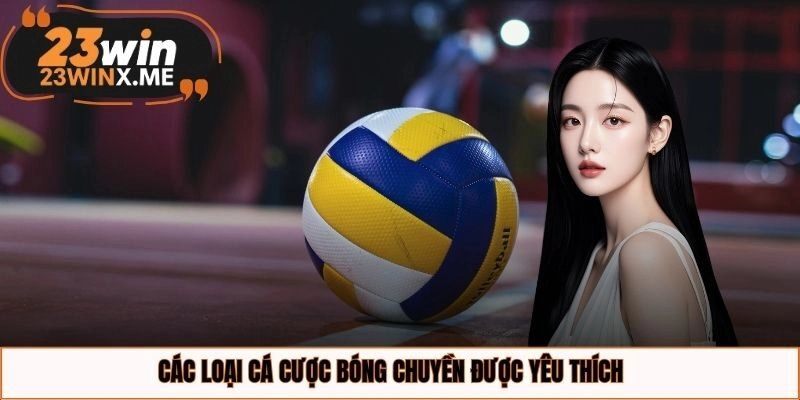 Các loại cá cược bóng chuyền được yêu thích